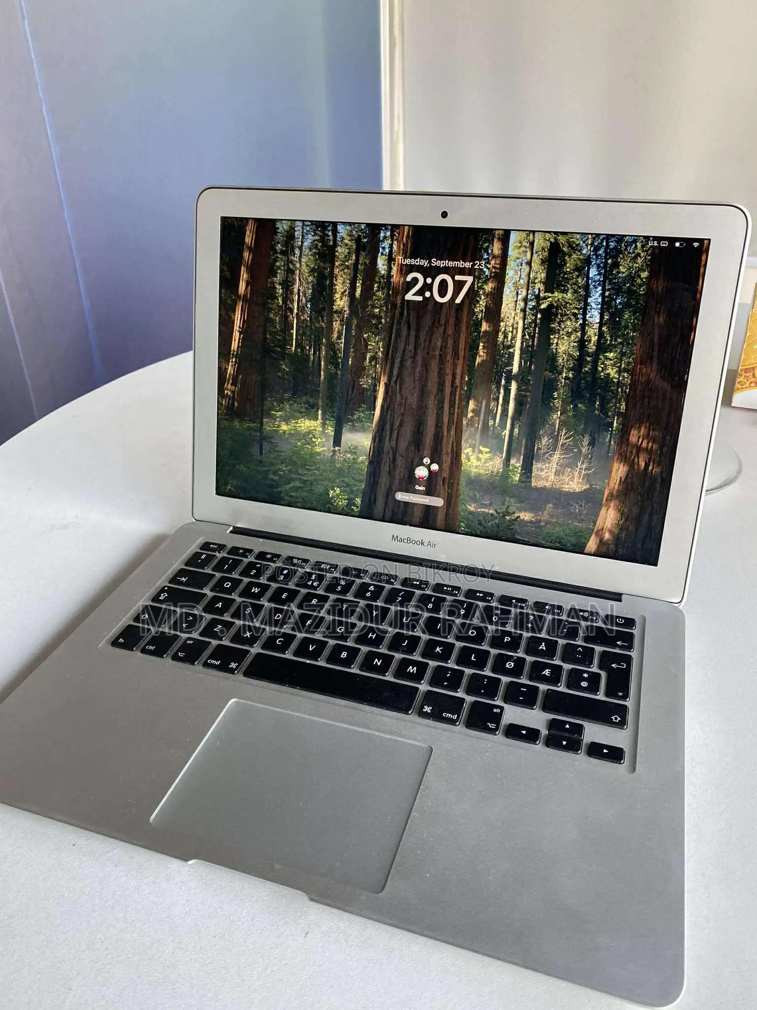 Laptop Apple MacBook Air 2017 8GB Intel Core I5 SSD 128GB