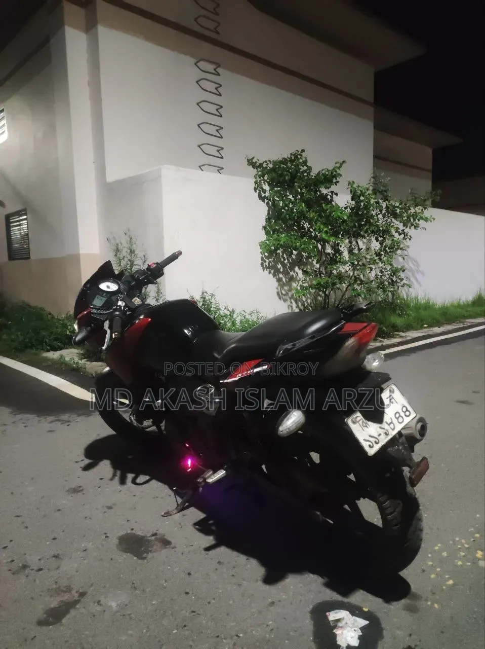 TVS Apache RTR 160 2V 2013 Red