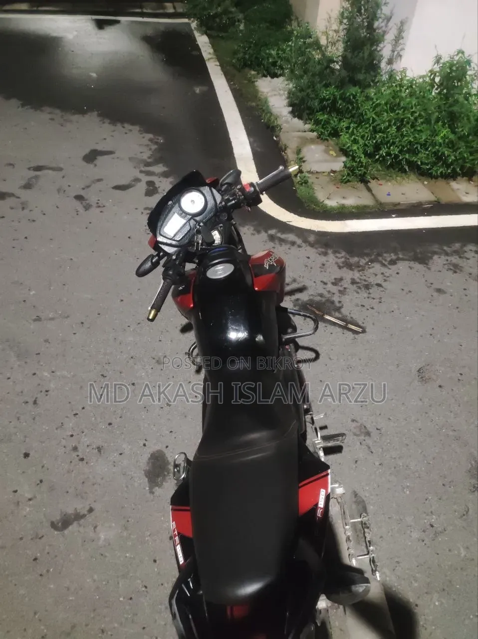 TVS Apache RTR 160 2V 2013 Red