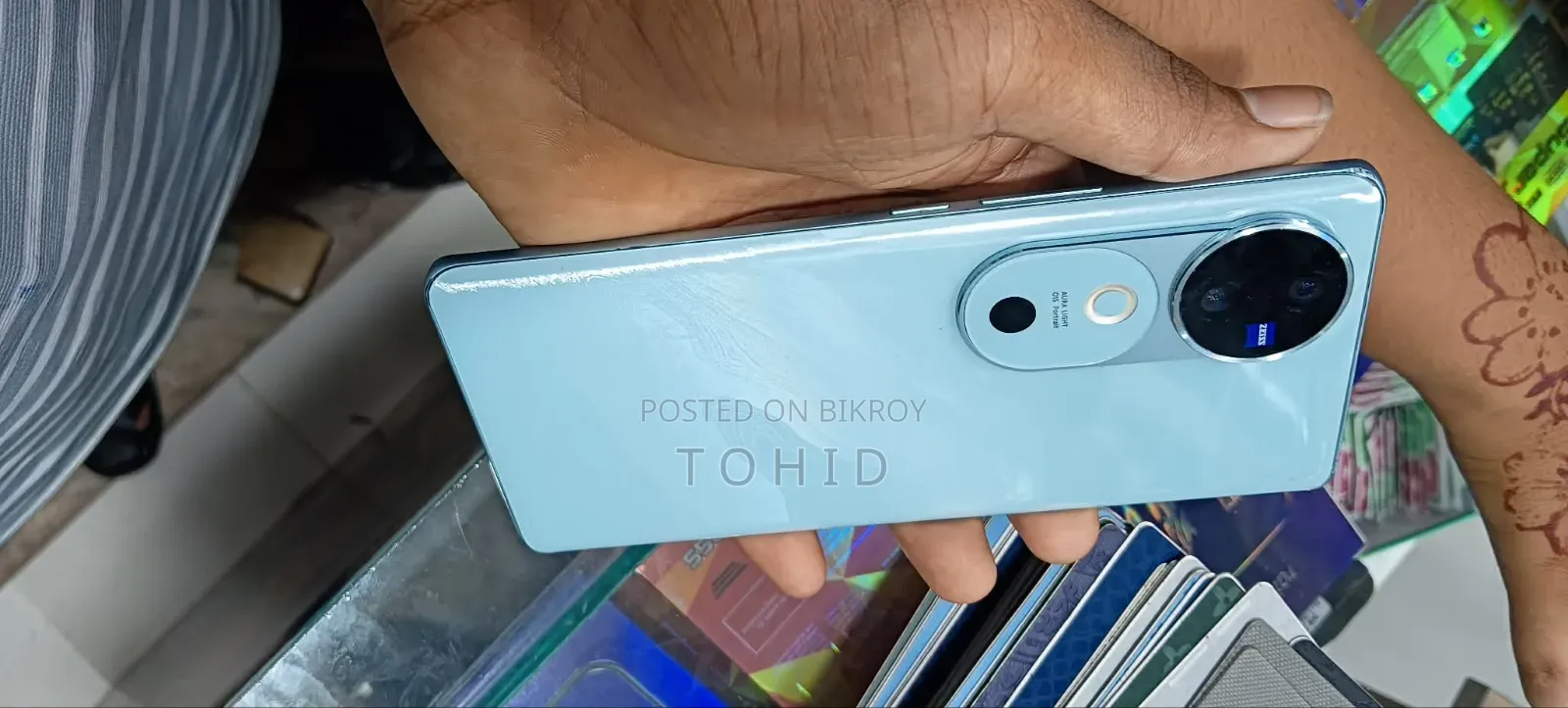 ভিভো ভি৪০ ৫জি ২৫৬ জিবি ব্লু