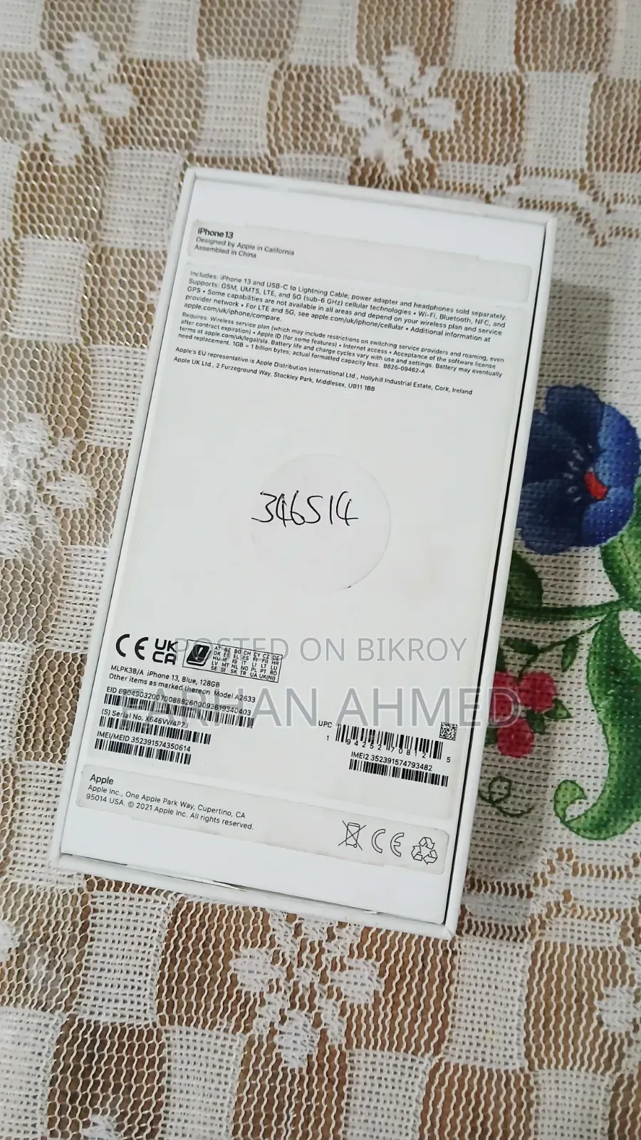 Apple iPhone 13 128 GB Blue