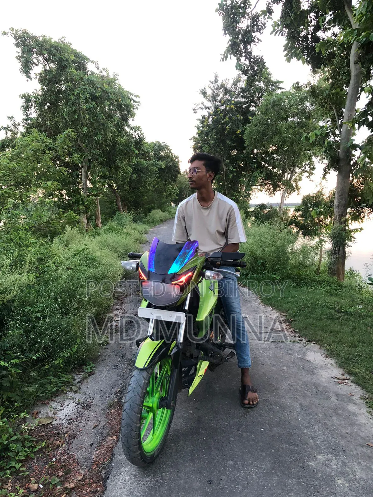 TVS Apache RTR 160 2V 2018 Green