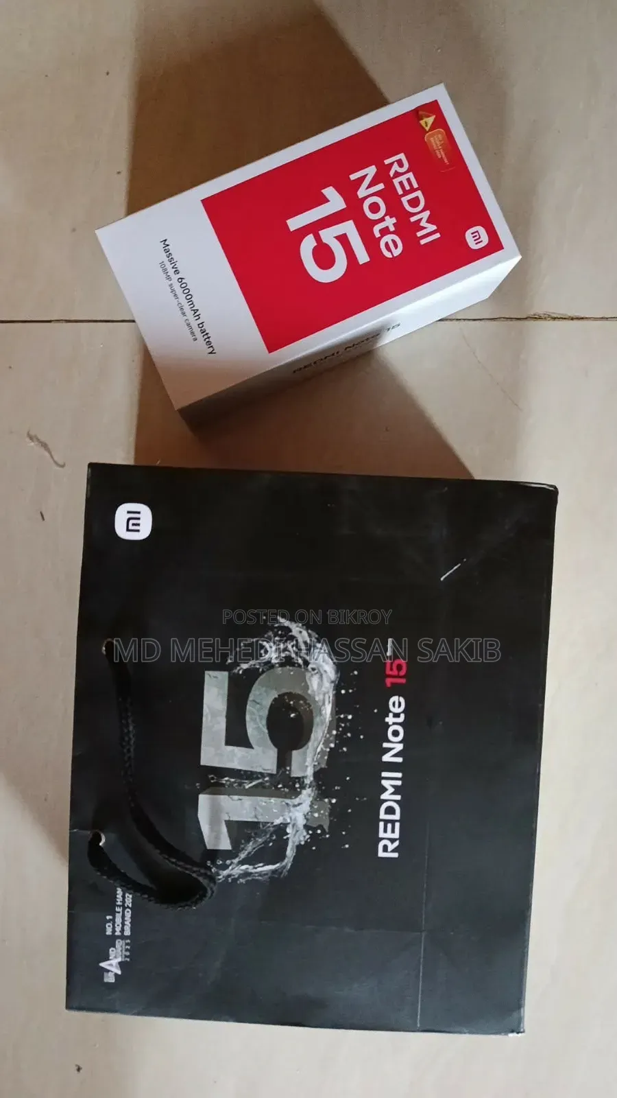 Xiaomi Redmi Note 15 128 GB Black