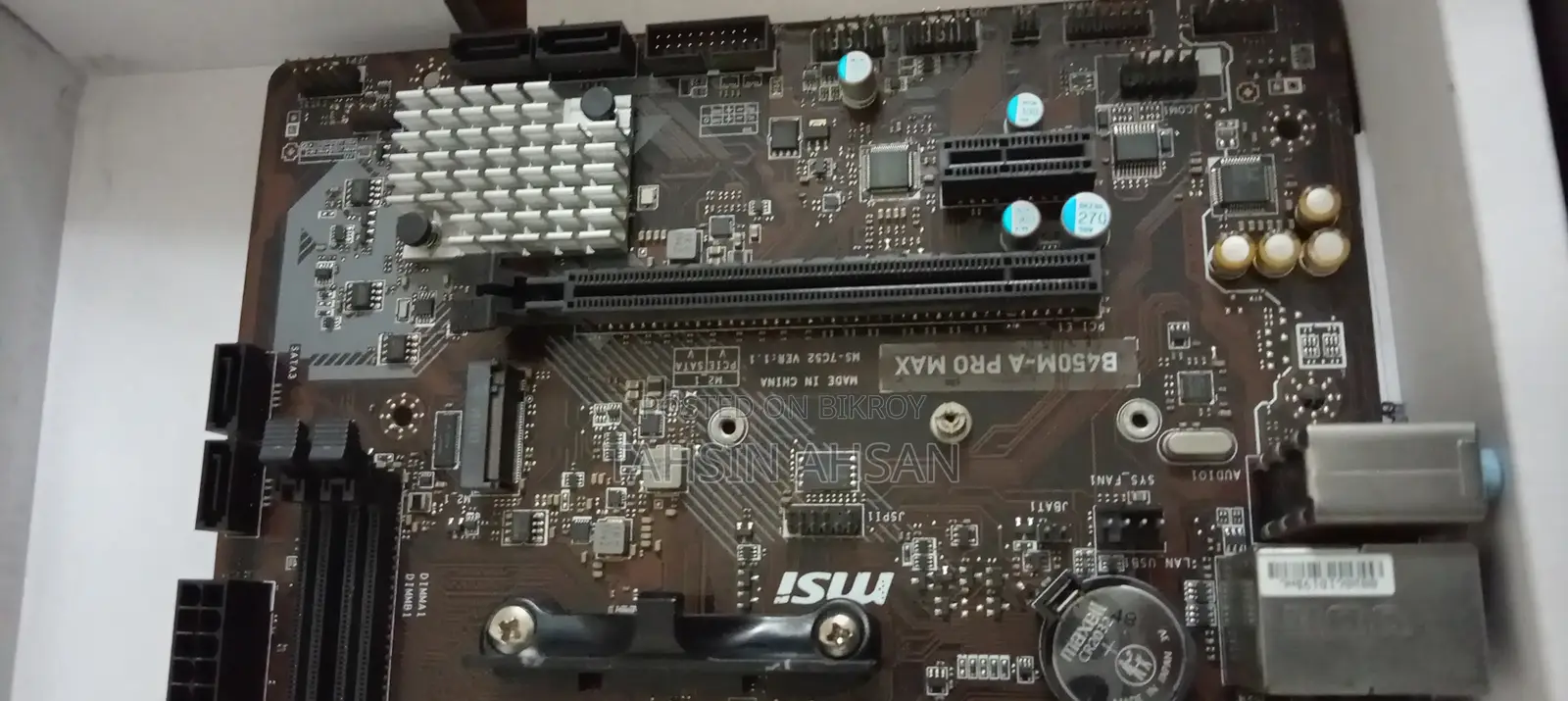 B450 M a Pro Max Motherboard