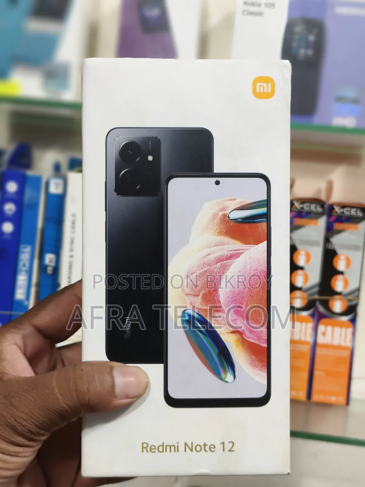 New Xiaomi Redmi Note 12 256 GB Black