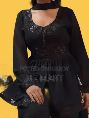 Georgette Sequence Three Piece