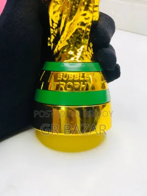 Bubble Electric Foam Blowing Trophy