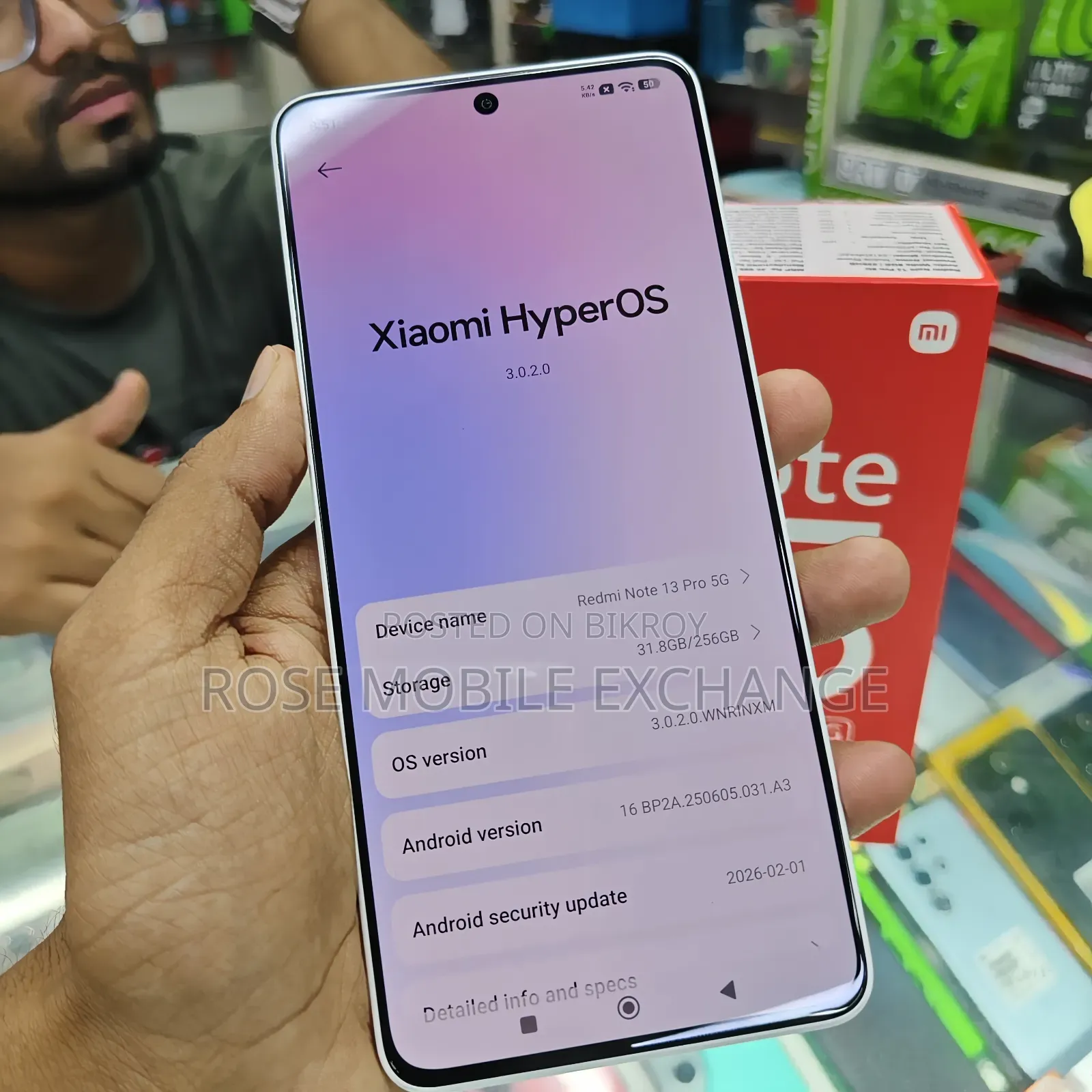 New Xiaomi Redmi Note 13 Pro 5G 256 GB White