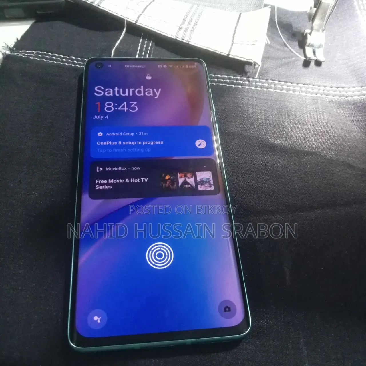 New OnePlus 8 128 GB Blue