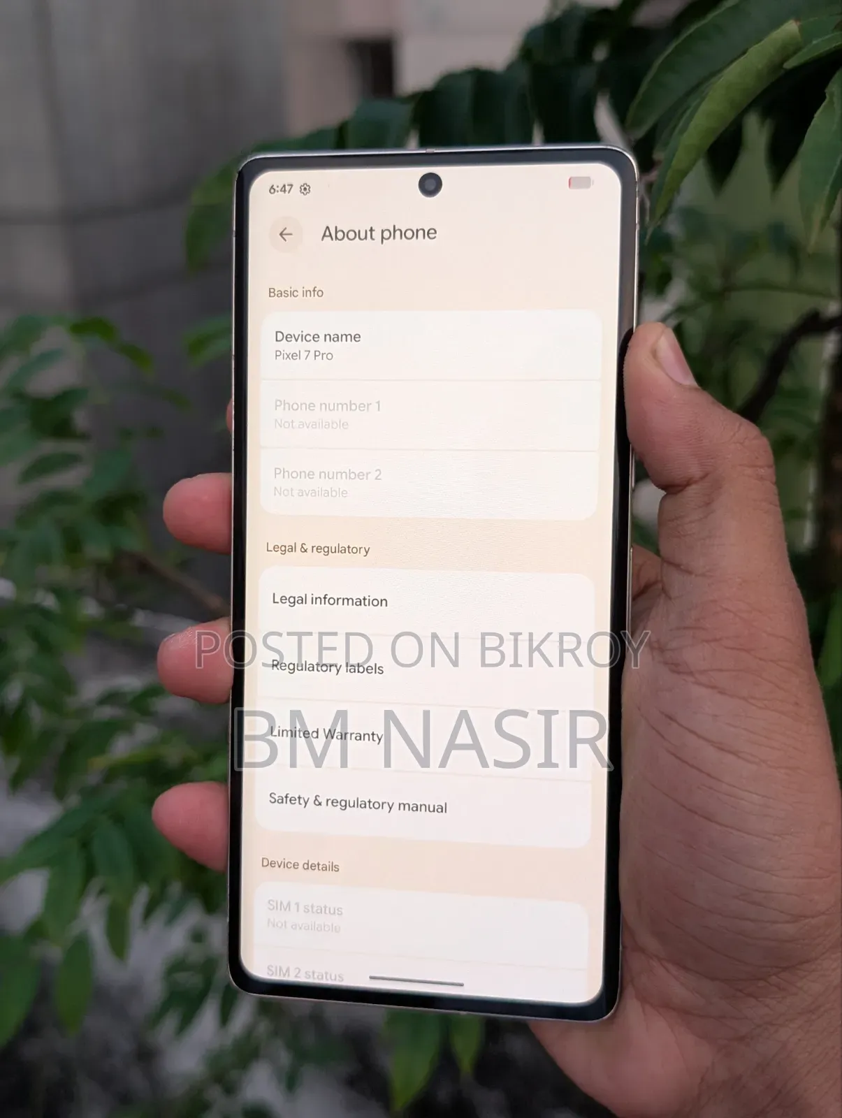 Google Pixel 7 Pro 128 GB