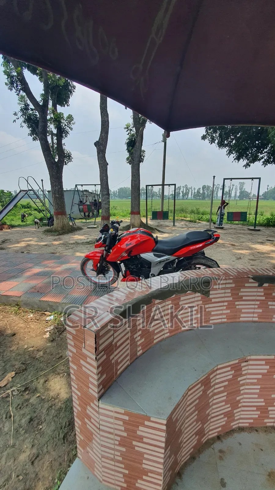 TVS Apache 160 4V 2022 Red