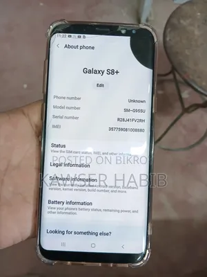Samsung Galaxy S8 Plus 64 GB Black