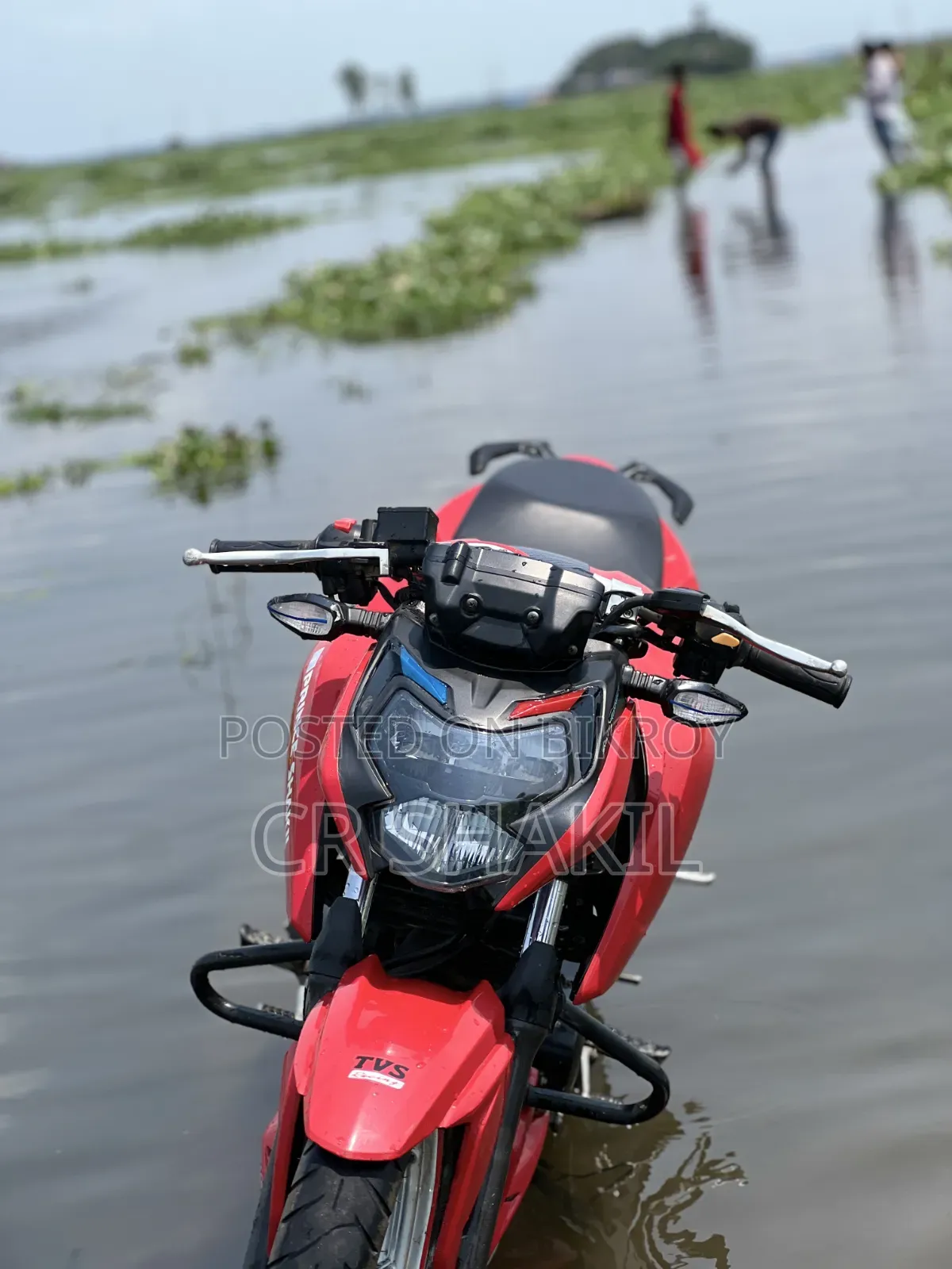 TVS Apache 160 4V 2022 Red