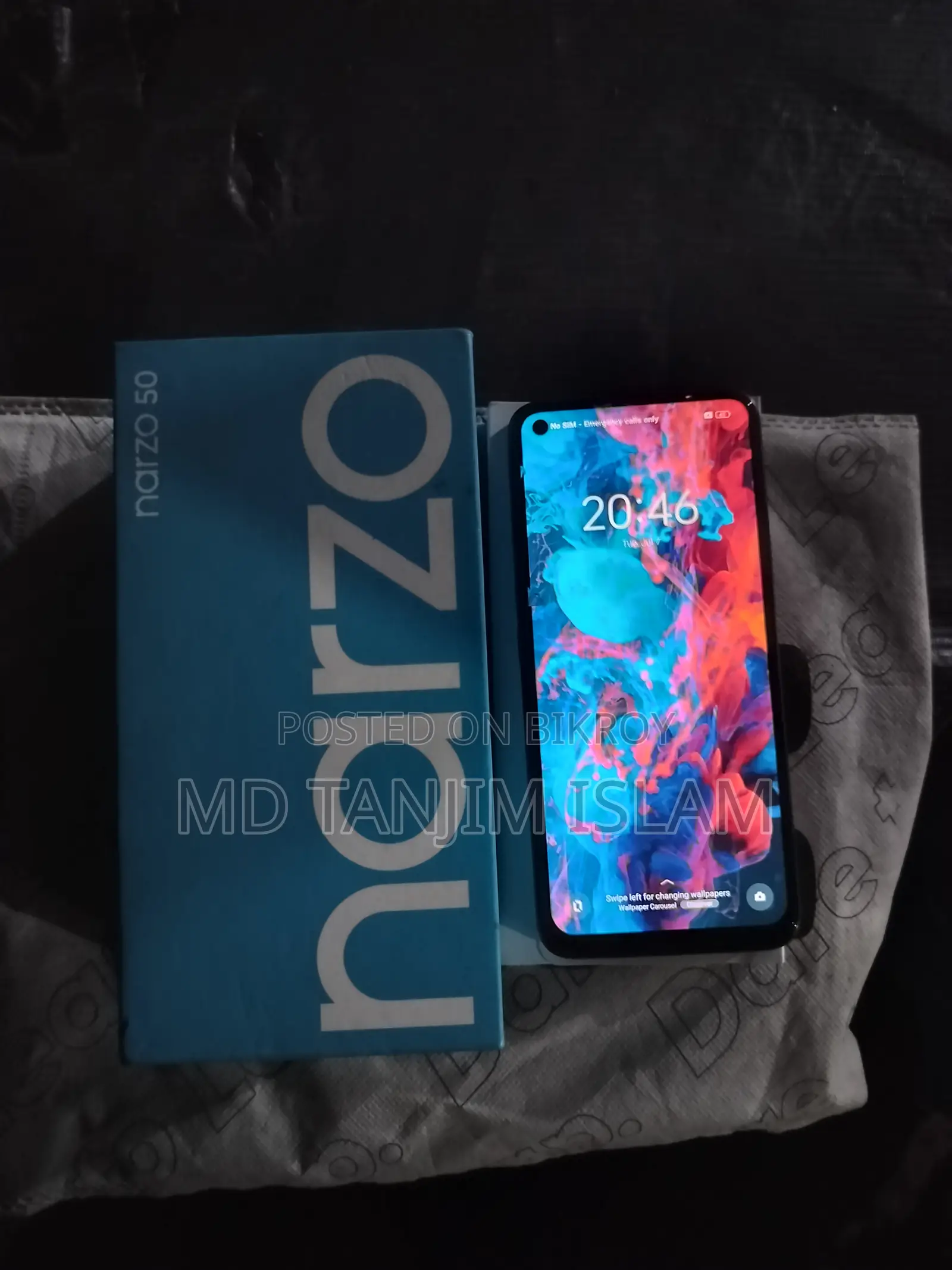 Realme Narzo 50 128 GB Black