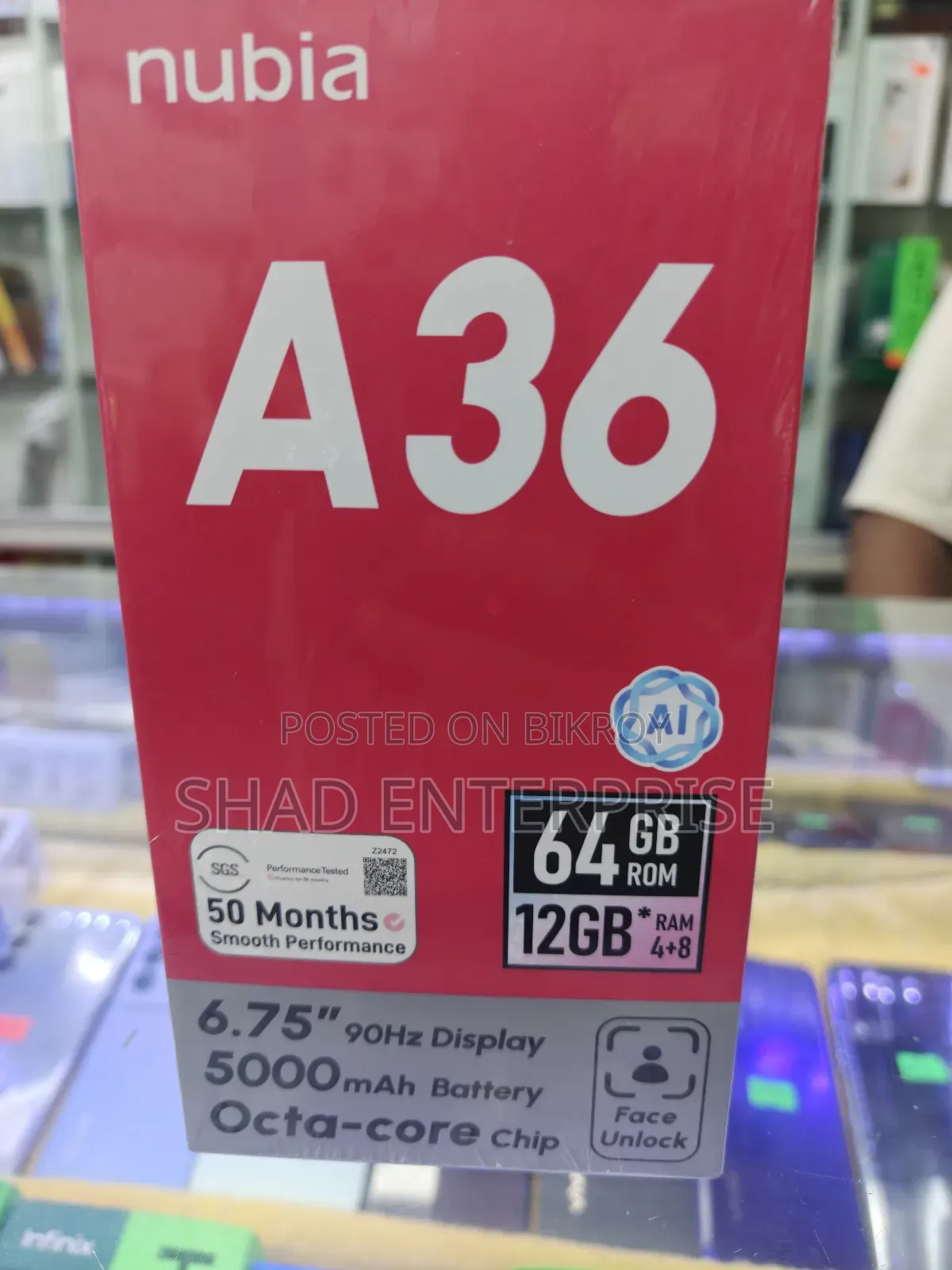 New ZTE Blade A36 64 GB