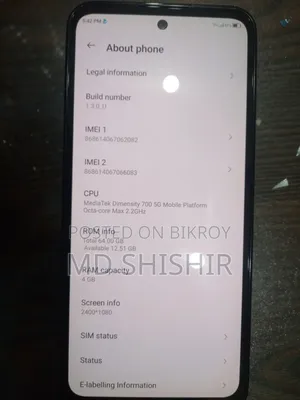 ZTE 64 GB Black