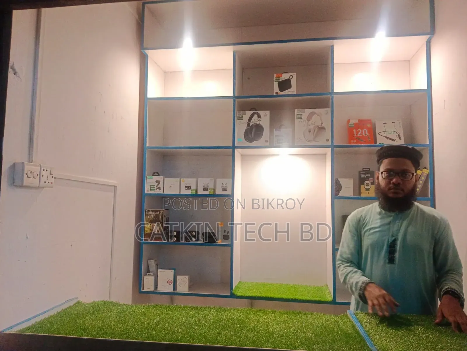 কাস্টমাইজড ওয়াল ডিসপ্লে র‍্যাক শেলফ