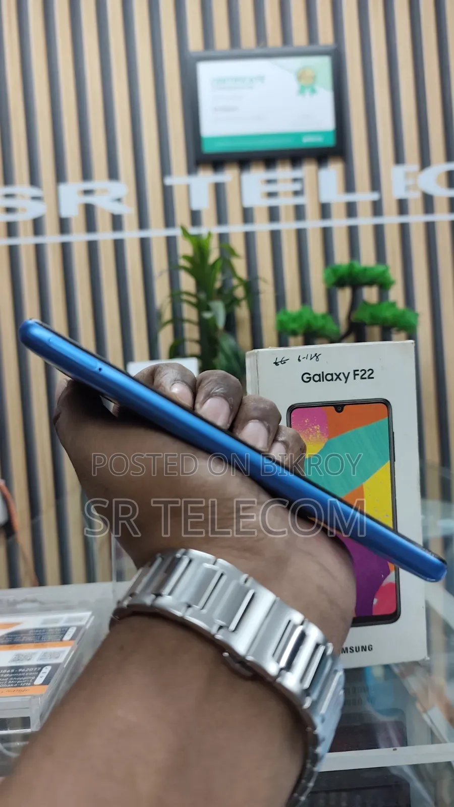 Samsung Galaxy F22 128 GB Blue