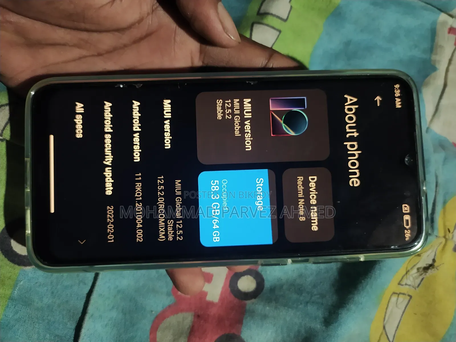 Xiaomi Redmi Note 8 64 GB Black