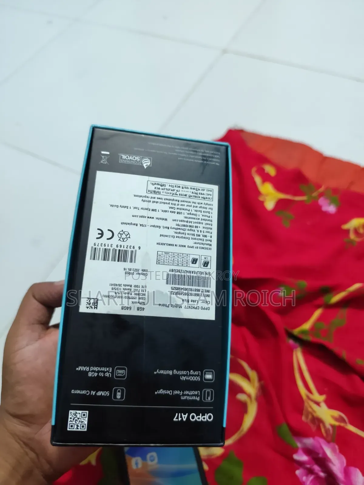 Oppo A17 64 GB Green