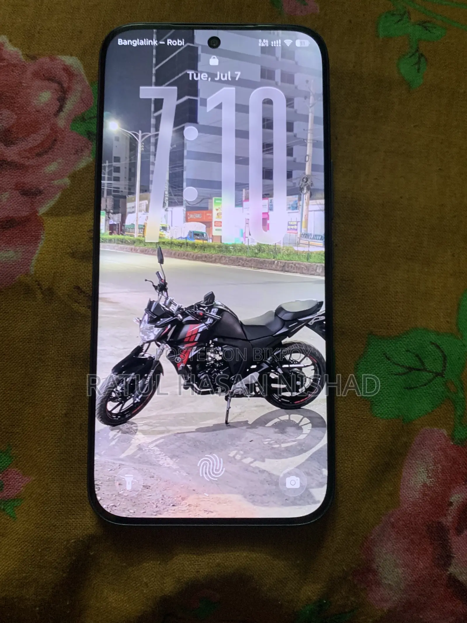 নিউ ইনফিনিক্স নোট এজ ১২৮ জিবি ব্ল্যাক