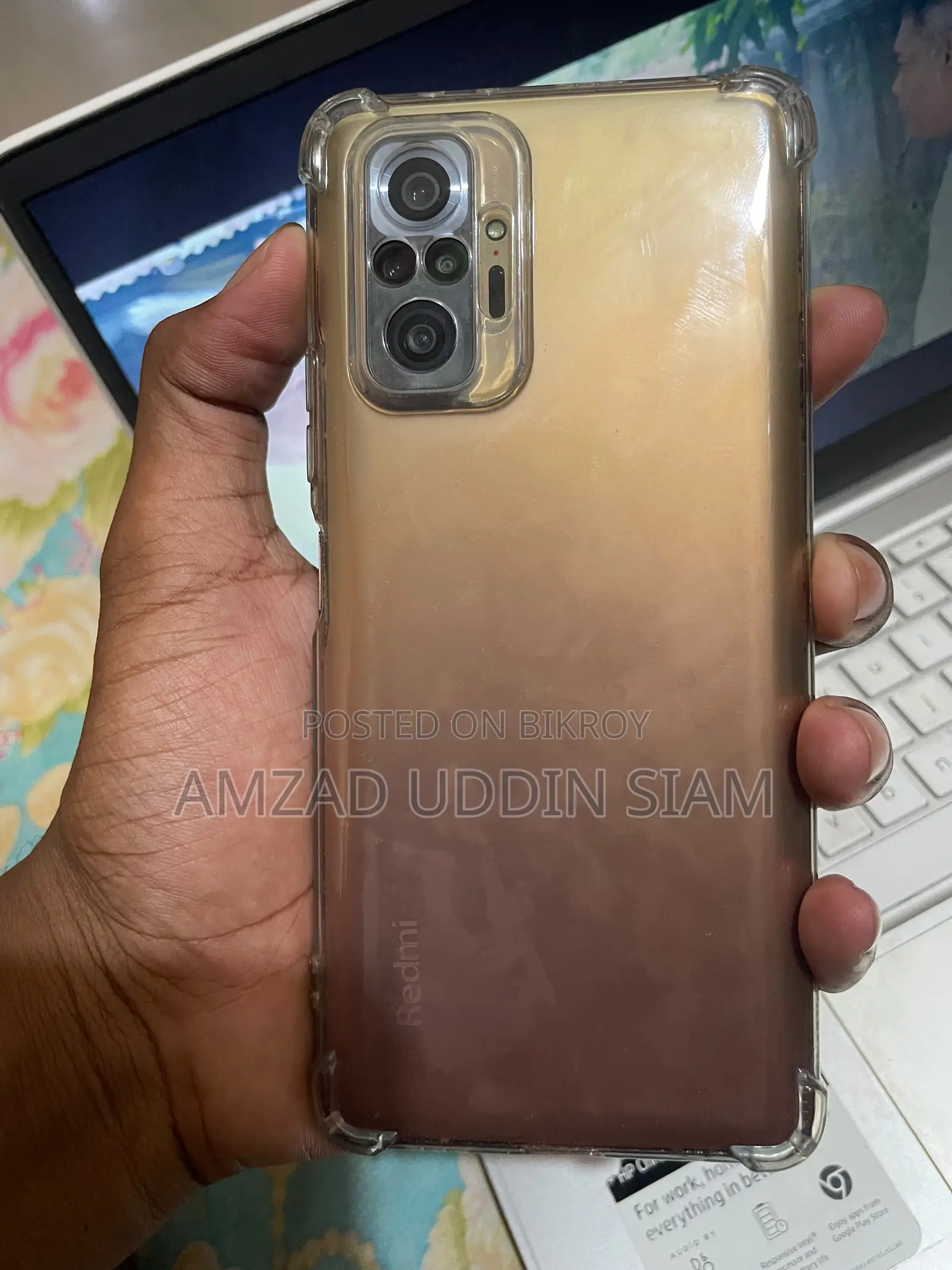 New Xiaomi Redmi Note 10 Pro Max 128 GB Gold