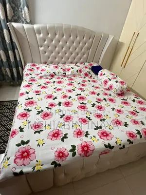 Mahogany Wood King Size Bed