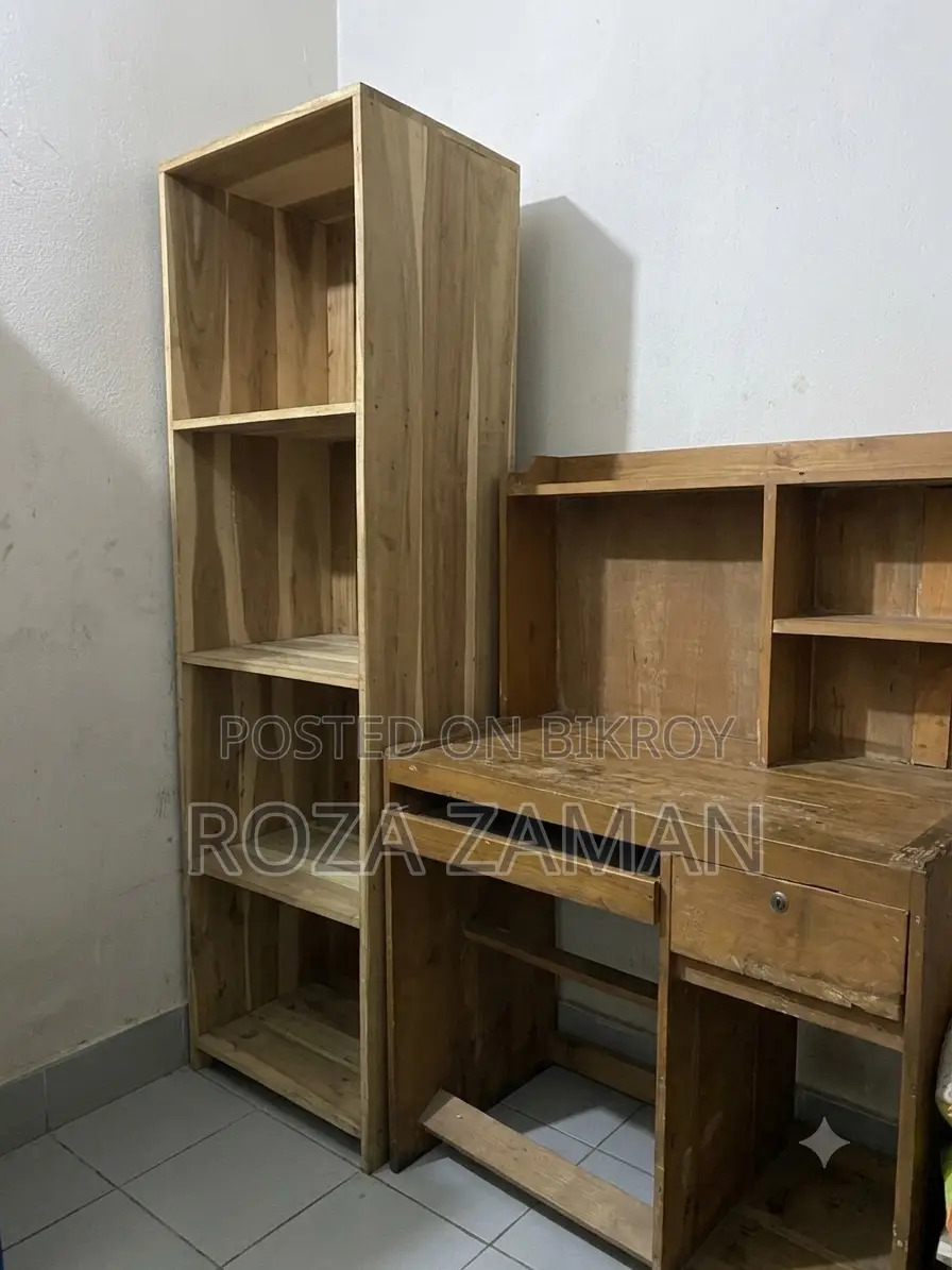 Book Table and Book Shelf