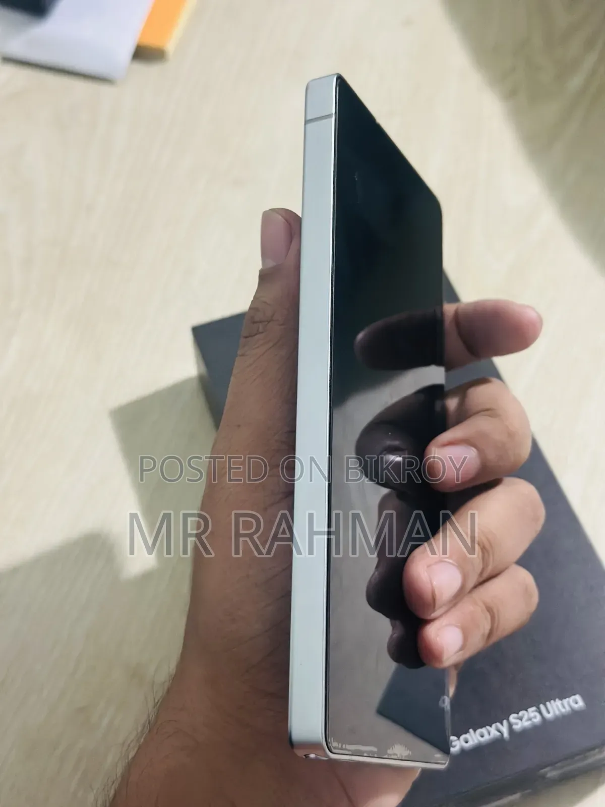 নতুন স্যামসাং গ্যালাক্সি এস২৫ আল্ট্রা ২৫৬ জিবি সিলভার