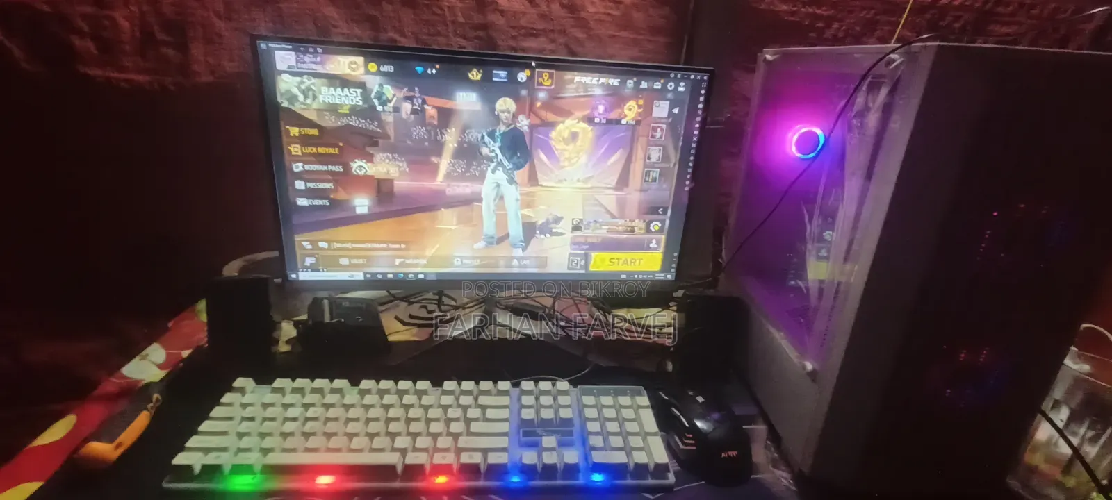 Desktop Computer 16GB AMD Ryzen 5 SSD 256GB