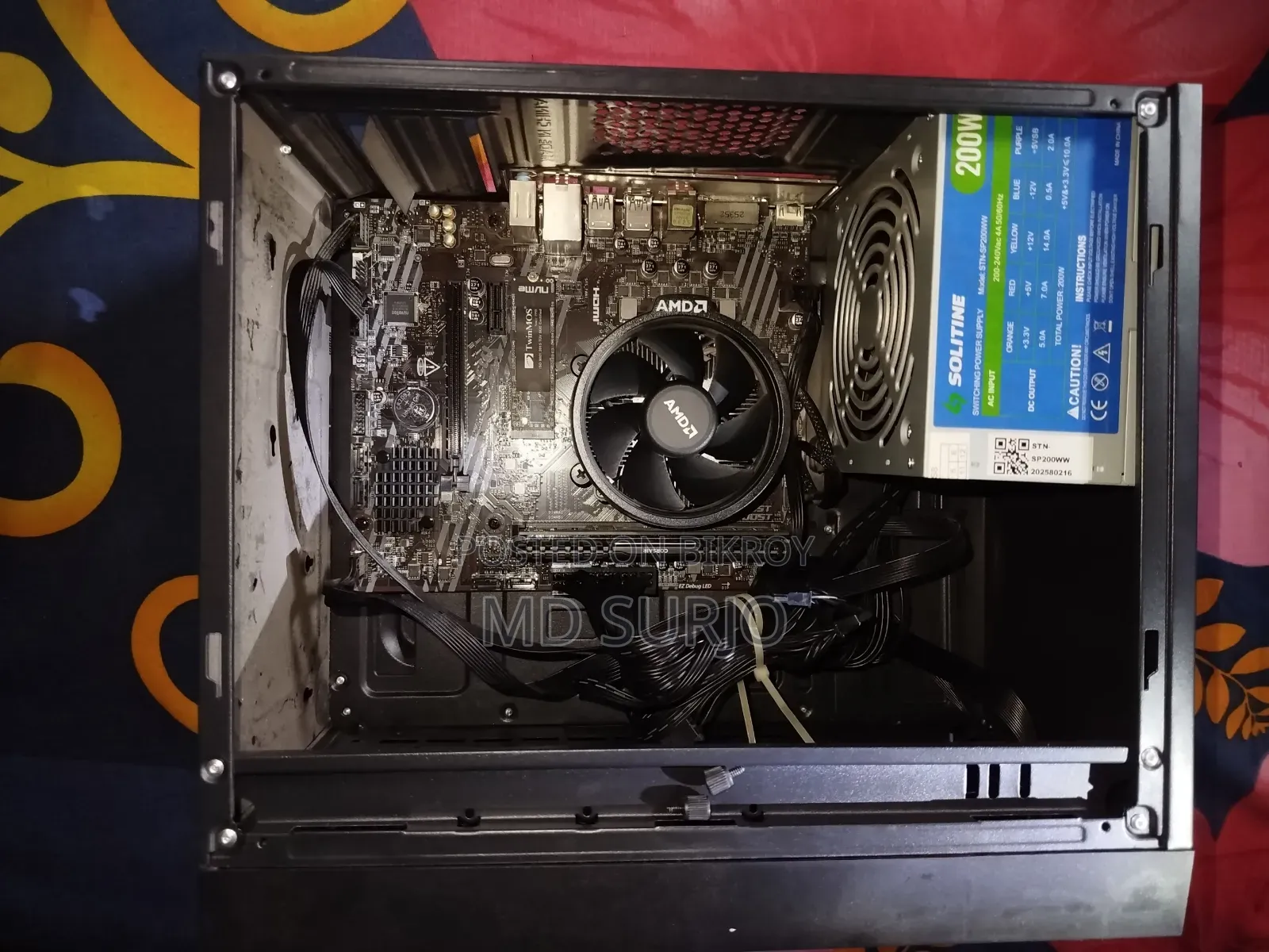 Desktop Computer 12GB AMD Ryzen 5 SSD 128GB
