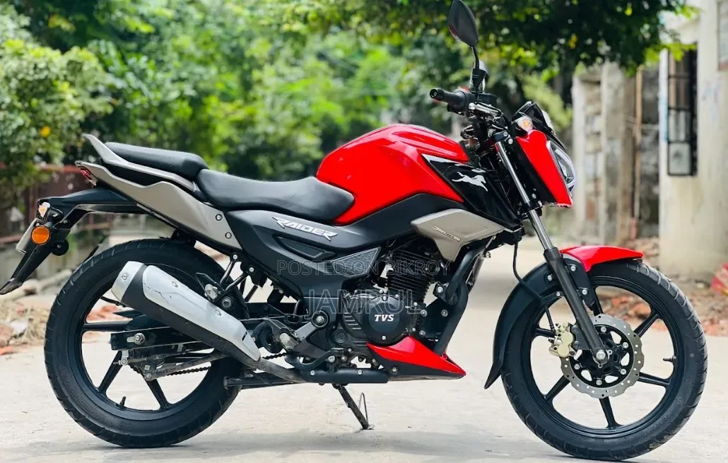 New TVS Raider 125 2026 Red