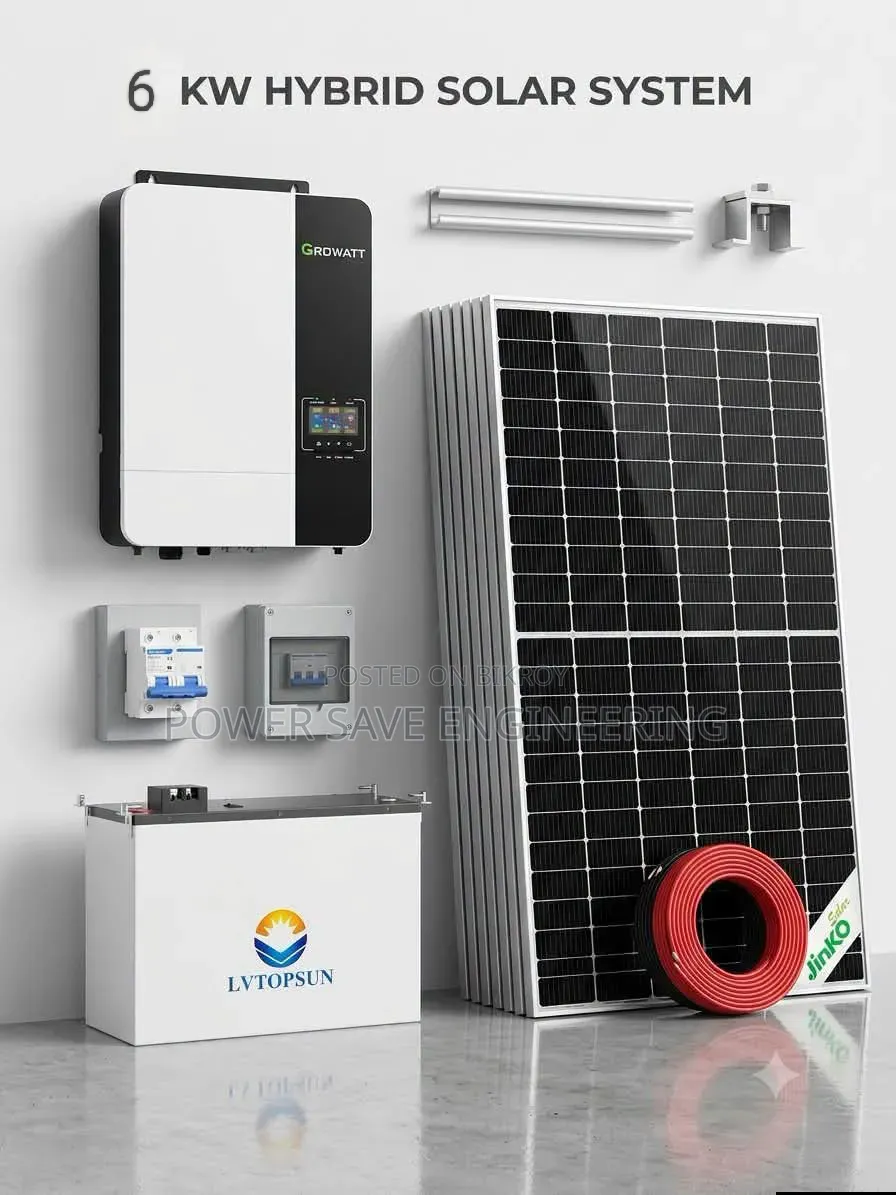 6kw Growatt Hybrid Off-Grid Inverter