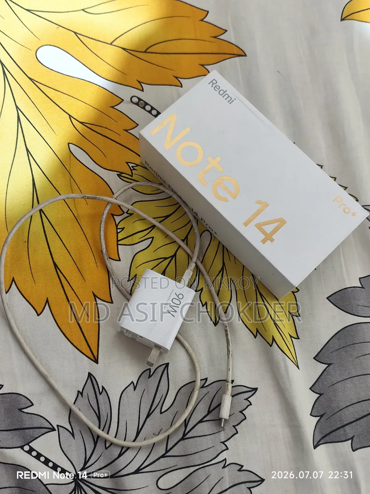 Xiaomi Redmi Note 14 Pro+ 5G 256 GB White