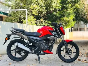 New TVS Raider 125 2026 Red