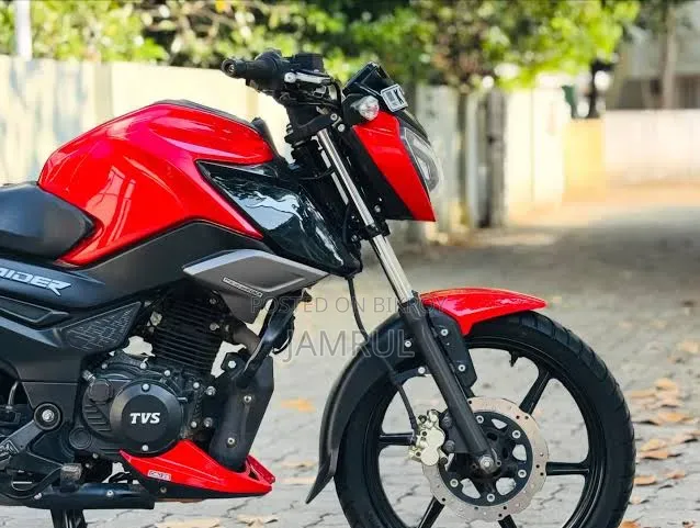 New TVS Raider 125 2026 Red