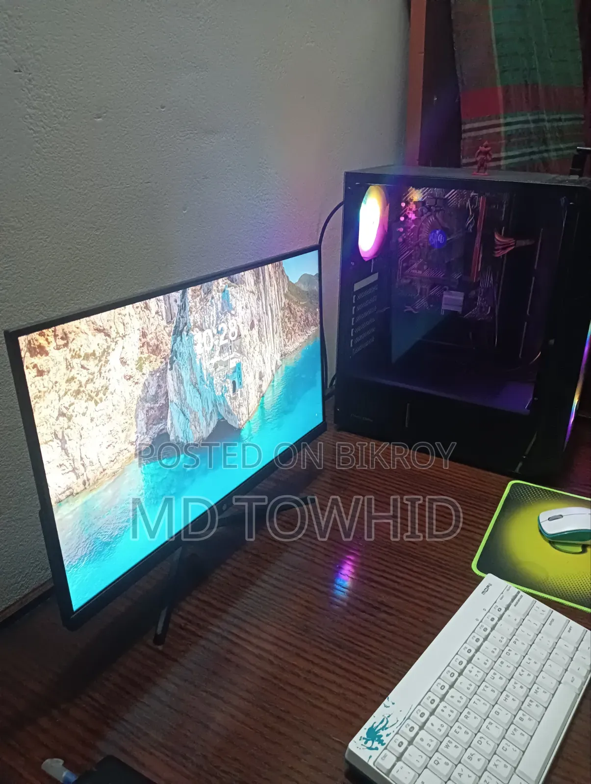 Desktop Computer Asus 8GB Intel Core I5 SSD 256GB