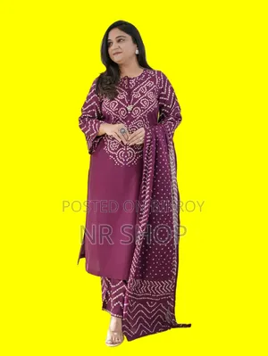 Cunri Print Three Piece