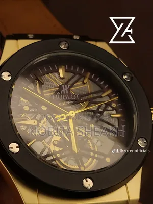 Hublot Gold Skeleton Edition