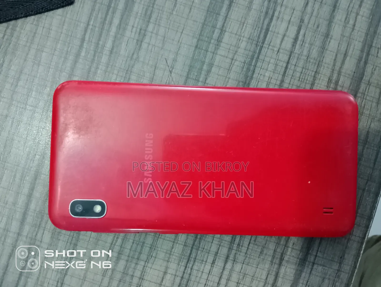 Samsung A10 32 GB Red