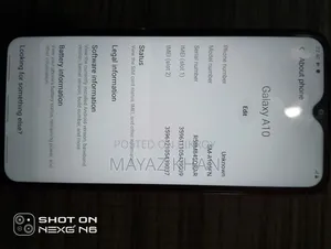 Samsung A10 32 GB Red