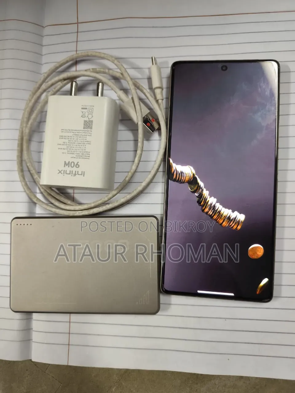 Infinix Note 50 Pro 256 GB Gold