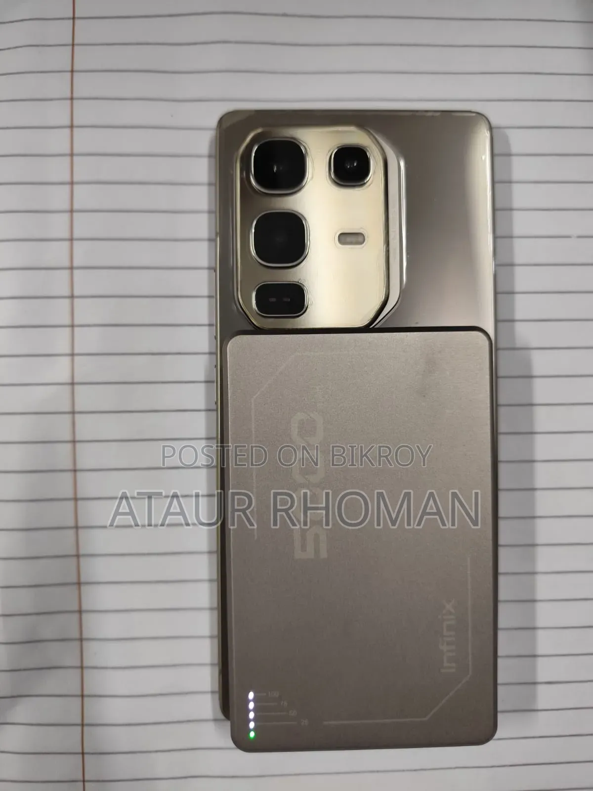 Infinix Note 50 Pro 256 GB Gold