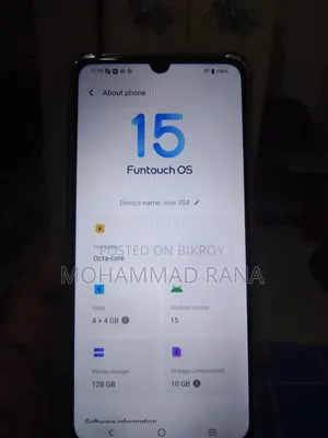 Vivo Y04 128 GB Blue