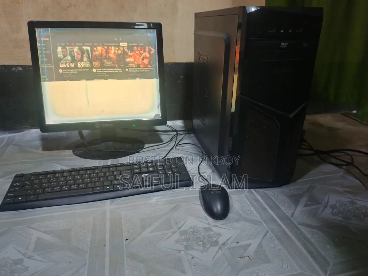 Desktop Computer 8GB Intel Core I3 SSD 128GB