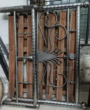 Steel bed 4 feet by 7 feet