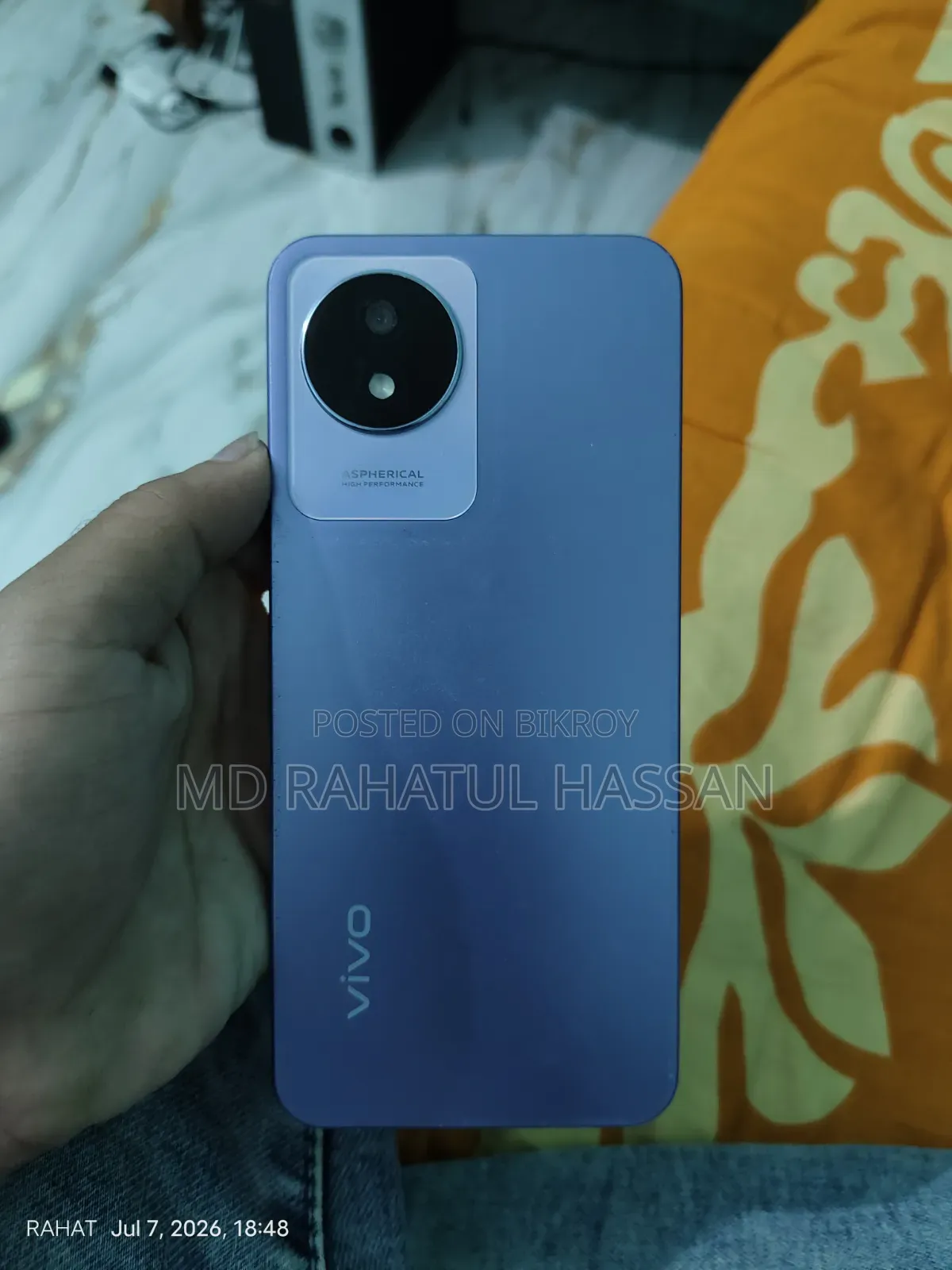 ভিভো ওয়াই০২টি ৬৪ জিবি ব্লু