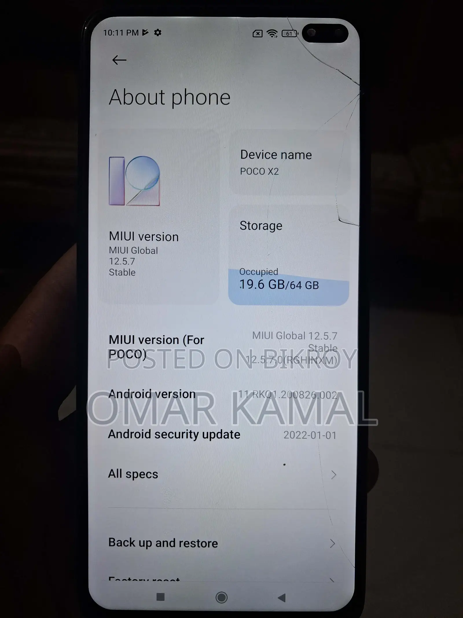 Xiaomi Pocophone X2 64 GB Purple