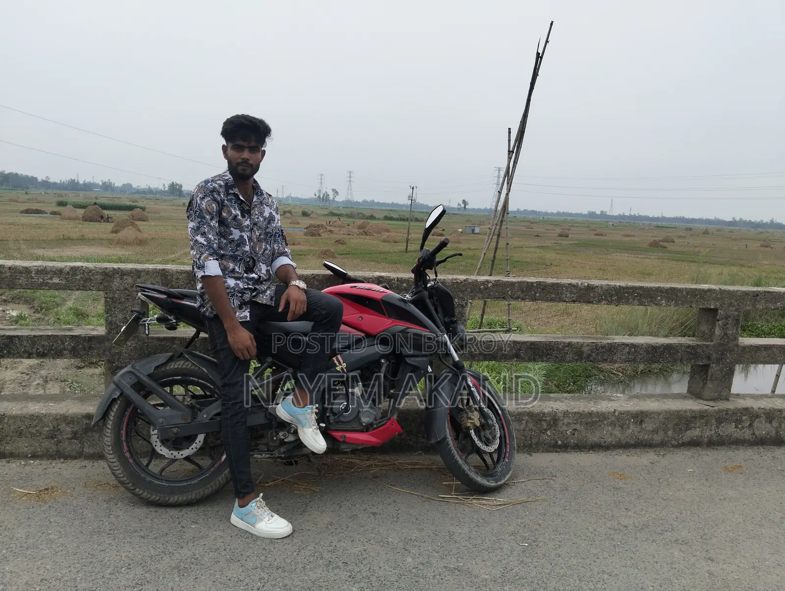 Bajaj Pulsar NS 160 2021 Red