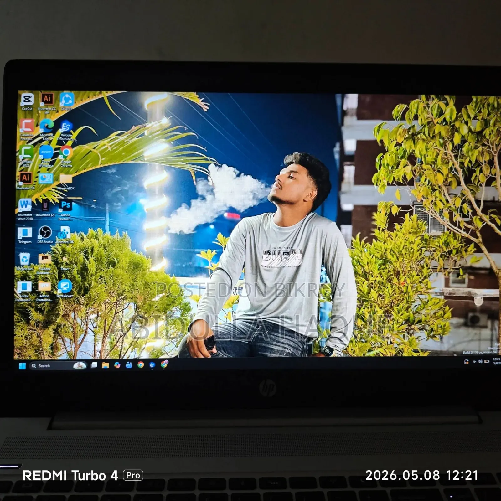 Laptop HP ProBook 450 G6 8GB Intel Core I7 SSD 256GB